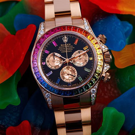 nieuwste rolex rainbow|Rolex rainbow.